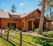 Front of the Blue Bell Lodge at Custer State Park Resort