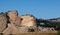 Wide shot of Crazy Horse