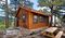 Beautiful Cabin shot on the granite rock of Sylvan Resort.