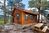 Beautiful Cabin shot on the granite rock of Sylvan Resort.